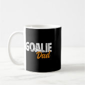 Torwart-Vater eines Torwarts Vaters Kaffeetasse (Links)