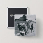 Tory-Flüchtlinge auf ihrer Weise nach Kanada Button (Vorne & Hinten)