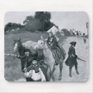 Tory-Flüchtlinge auf ihrer Weise nach Kanada Mousepad