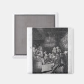 Tory Pandemonium von John Trumbull Magnet (Vorderseite/Rückseite)
