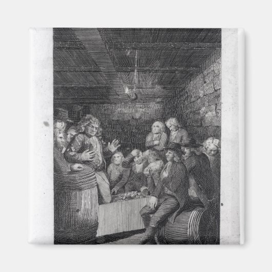 Tory Pandemonium von John Trumbull Magnet (Vorne)
