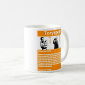 Toryspotting Kaffeetasse (VorderseiteRechts)