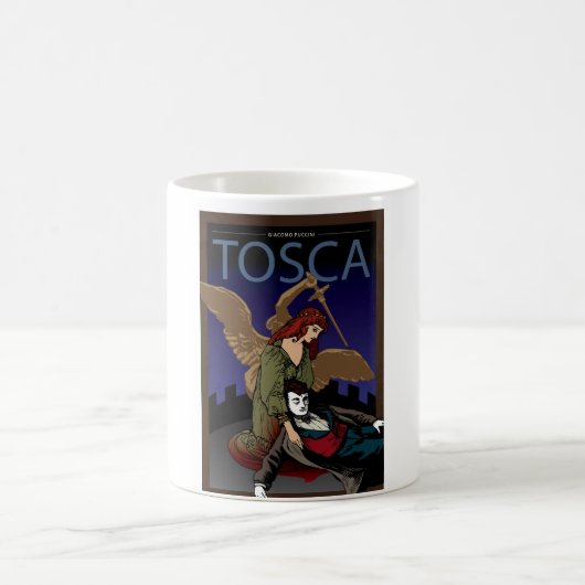 Tosca, Oper Kaffeetasse (Mittel)
