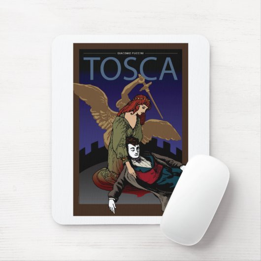 Tosca, Oper Mousepad (Mit Mouse)