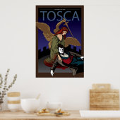 Tosca, Opera Poster (Küche)