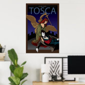 Tosca, Opera Poster (Heimbüro)