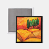 Toscana - Magnet (Vorderseite/Rückseite)