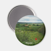 Toscana Magnet (Vorderseite/Rückseite)