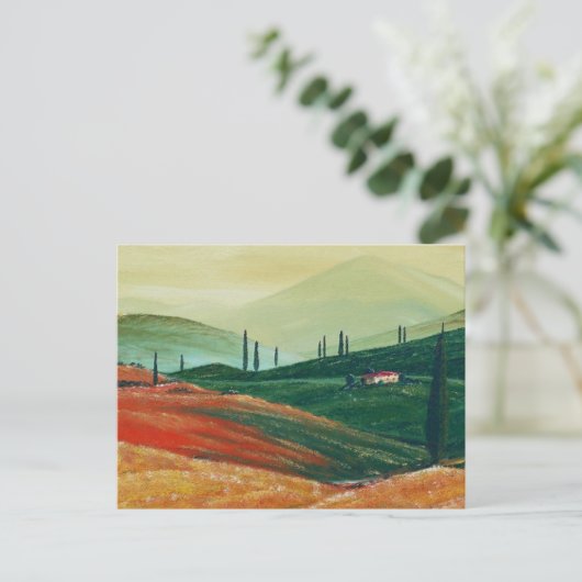 Toscany Postkarte (Stehend Vorderseite)