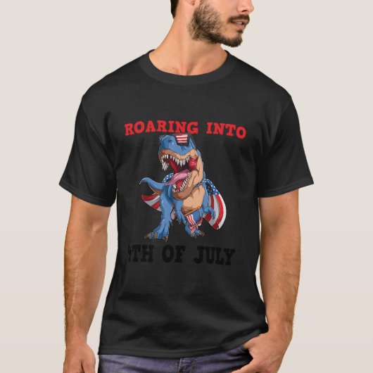 Tosend ins 4. Juli 4. Juli T-Shirt (Vorderseite)