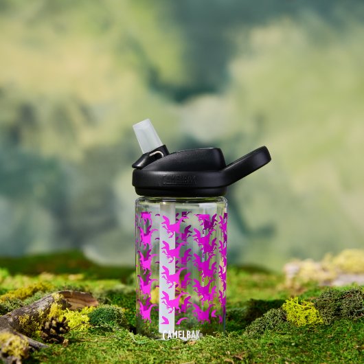 Tosende Dinosaurier Trinkflasche (Außenbereich)