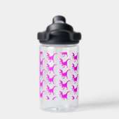 Tosende Dinosaurier Trinkflasche (Rückseite)
