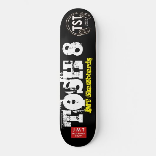 TOSH 8 SKATEBOARDS /JMT USA (Vorderseite)