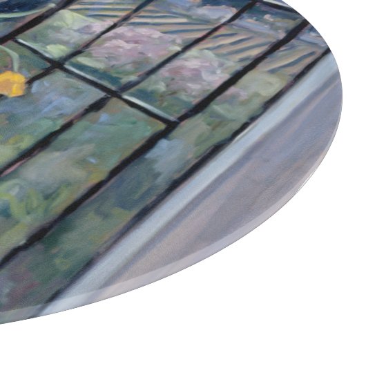 Toskana-Abhang II Schneidebrett (Ecke)