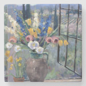 Toskana-Abhang II Steinuntersetzer (Vorderseite)