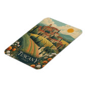 Toskana at Sunset - Italien Reisen Magnet (Linke Seite)