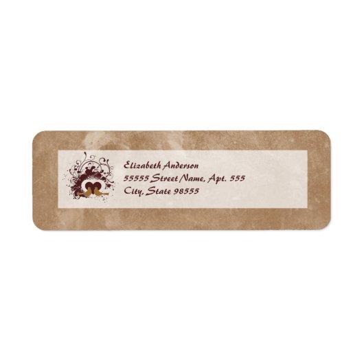 Toskana Brown liebt Vögel mit Namen (Vorne)