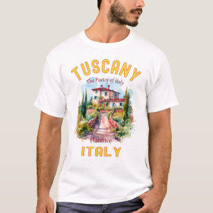 Toskana, Die Poesie Italiens T-Shirt