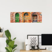 Toskana Doors Poster (Heimbüro)