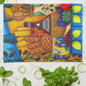 Toskana erfreut Amerikaner Mojo Geschirrtücher (Gefaltet)