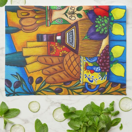 Toskana erfreut Amerikaner Mojo Geschirrtücher (Gefaltet)