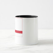 Toskana-Flagge Tasse (Zentrum)