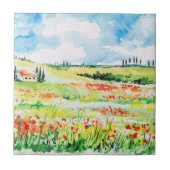 Toskana Fliese (Vorderseite)