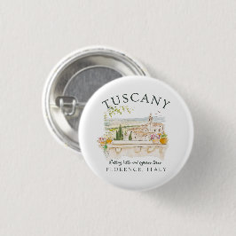 Toskana Florenz Reisen - Hügel und Bäume Button