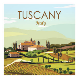 Toskana Fotodruck