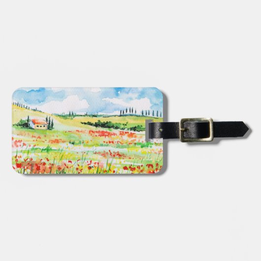 Toskana Gepäckanhänger (Vorderseite horizontal)