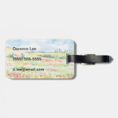 Toskana Gepäckanhänger (Rückseite horizontal)