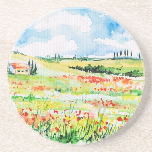 Toskana Getränkeuntersetzer (Vorne)