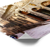 Toskana. Italien. Cortona. Poster (Ecke)