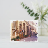 Toskana. Italien. Cortona. Postkarte (Stehend Vorderseite)