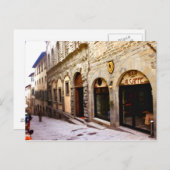 Toskana. Italien. Cortona Postkarte (Vorne/Hinten)