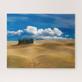 Toskana (Italien) Ebenen Landschaft Puzzle