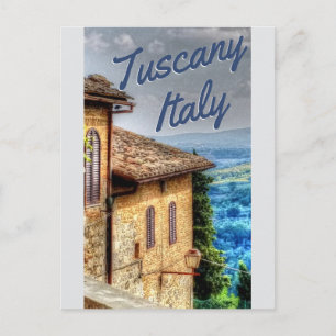 Toskana Italien Italienische Toskana Villa Reisen Postkarte