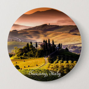 Toskana, Italien - Landschaftsfotografie Button
