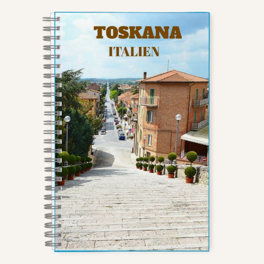 Toskana-Italien Notizblock (Vorderseite)
