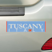 Toskana Italien Poster Autoaufkleber (Auf Auto)