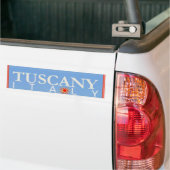 Toskana Italien Poster Autoaufkleber (Auf Lkw)