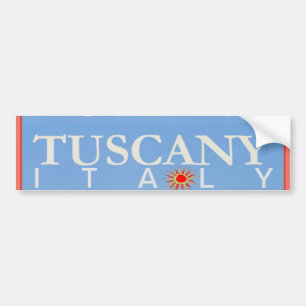 Toskana Italien Poster Autoaufkleber