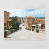 Toskana-Italien Postkarte (Vorderseite)