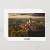Toskana, Italien, Postkarte (Vorne/Hinten)