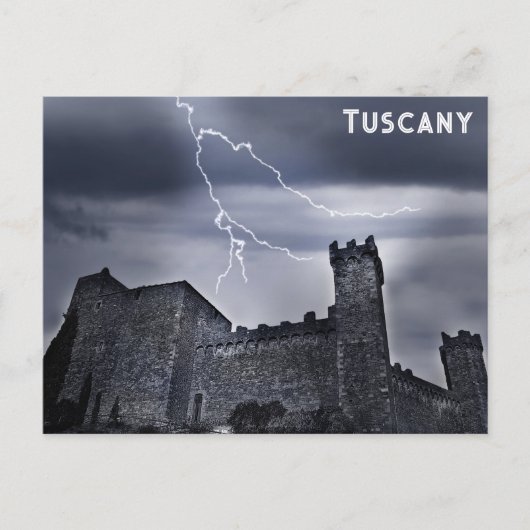 Toskana Italien Postkarte (Vorderseite)