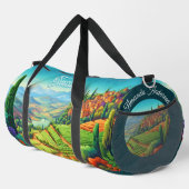 Toskana Italien Reisen & Gym Duffle Bag (Rechte Ecke)