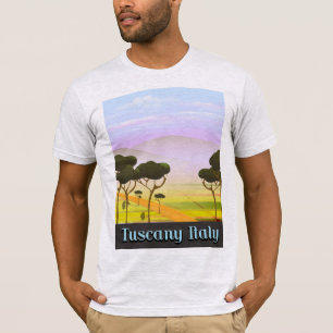 Toskana Italien Reisen Landschaft. T-Shirt