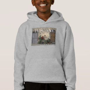 Toskana, Italien Toskanische Türe Hoodie