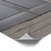 Toskana, Italien | Toskanische Türe Poster (Ecke)