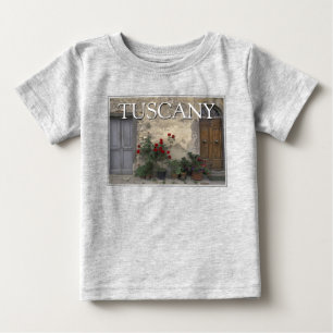 Toskana, Italien Toskanische Türöffnung Baby T-shirt